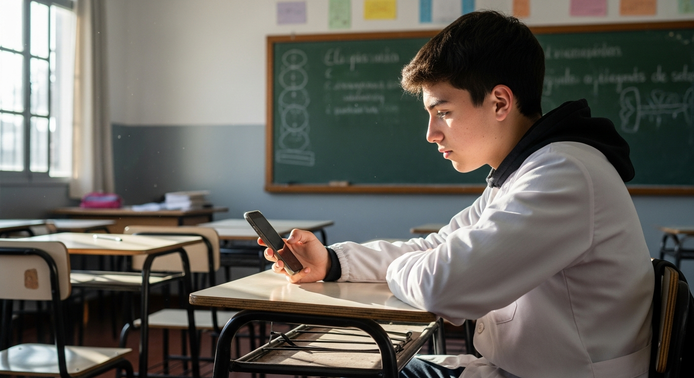 Regulan el uso de celulares en las escuelas secundarias municipales de Mar del Plata 