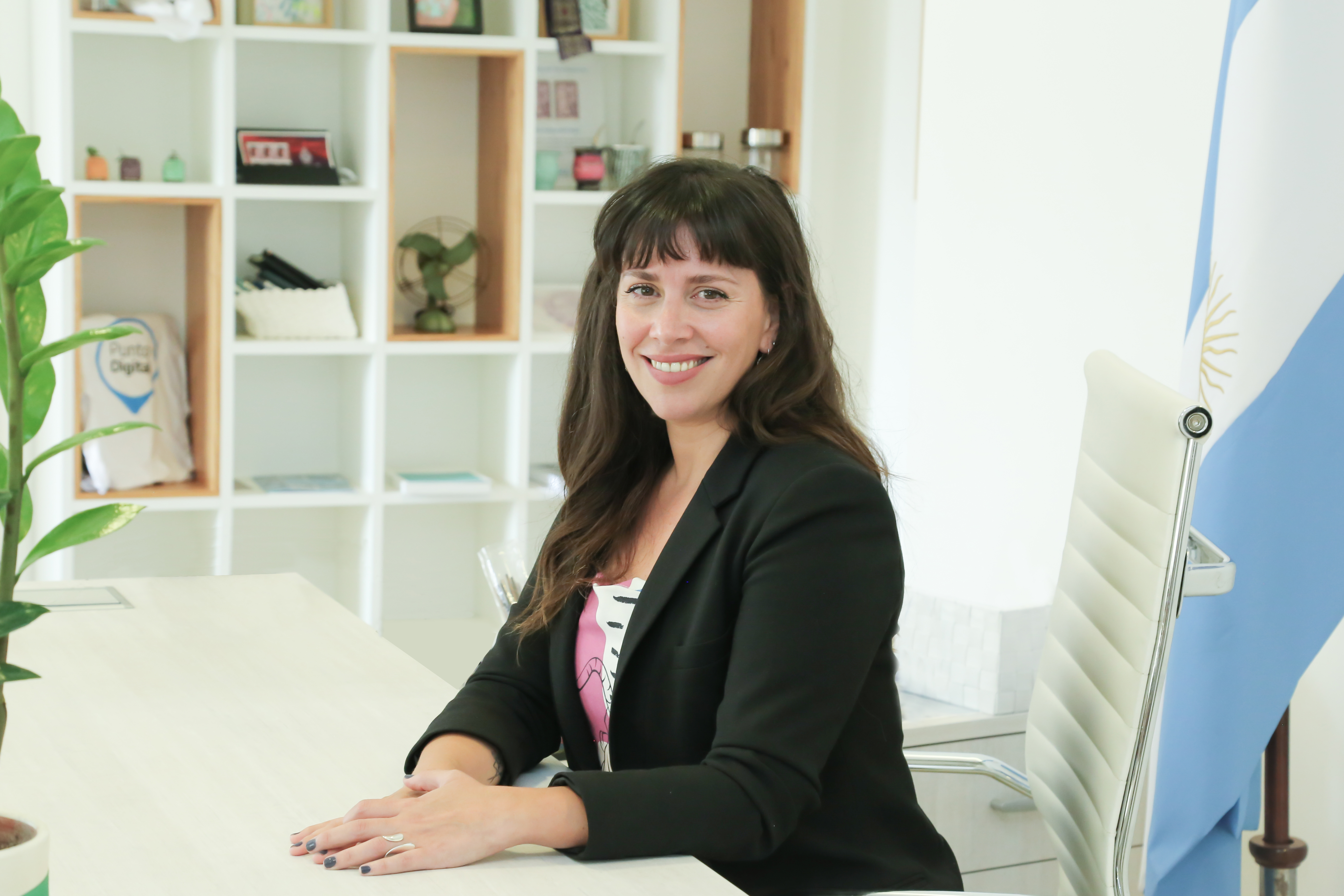 La funcionaria recordó cómo fue el desarrollo de la app Cuidar 