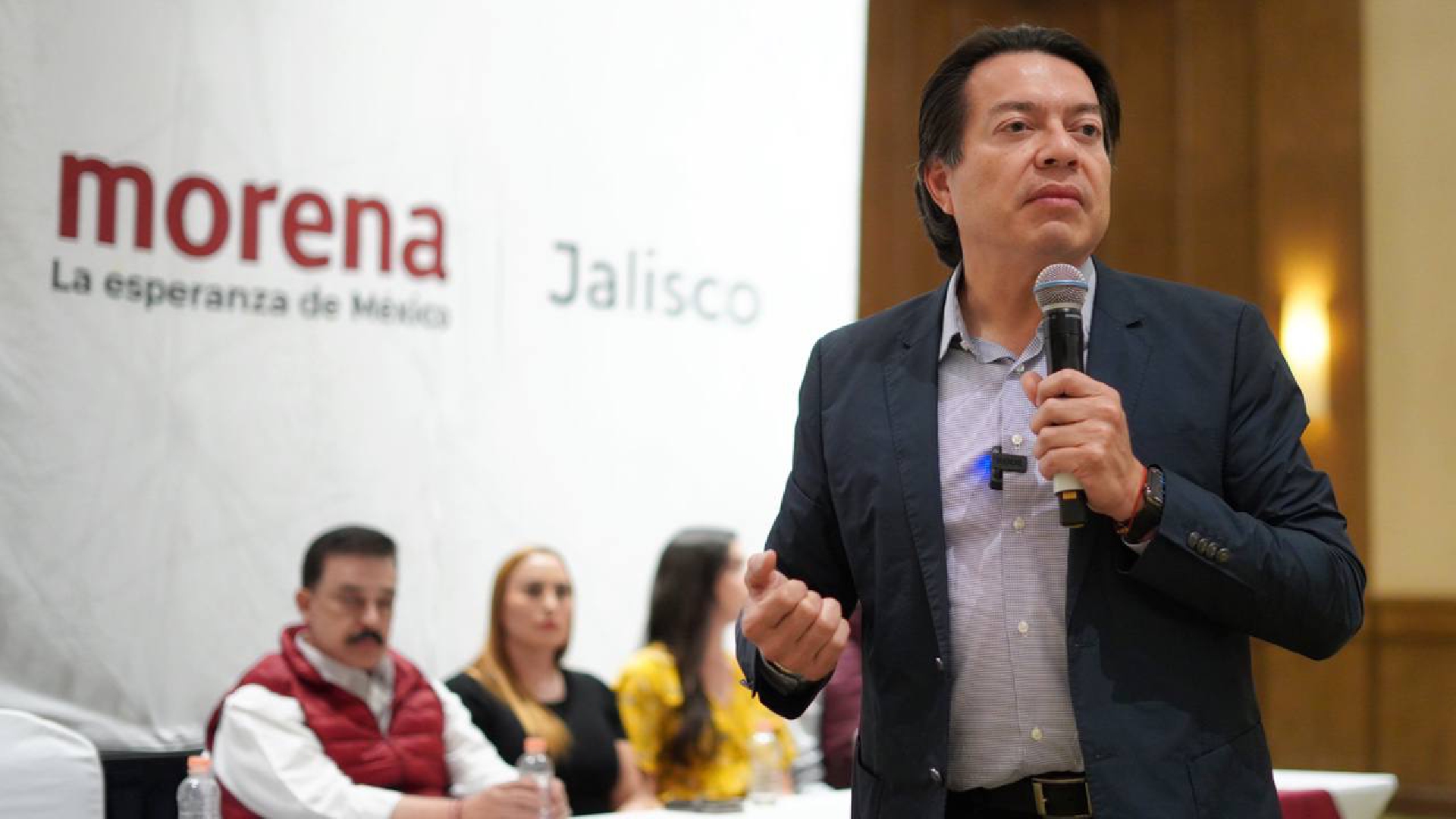 Mario Delgado, dirigente nacional de Morena, calificó la candidatura de Mejía Berdeja como un capricho (Twitter/mario_delgado)