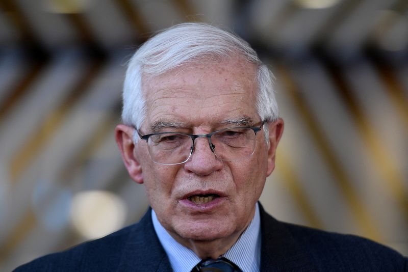 El responsable de Asuntos Exteriores y Política de Seguridad de la Unión Europea, Josep Borrell (REUTERS/Olivier Douliery)