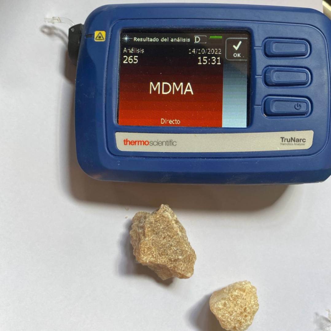 La prueba de Narcotest dio positivo a éxtasis