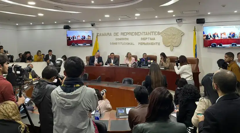 Congreso de la República aprueba la radicación de la reforma laboral. @MafeCarrascal/Twitter
