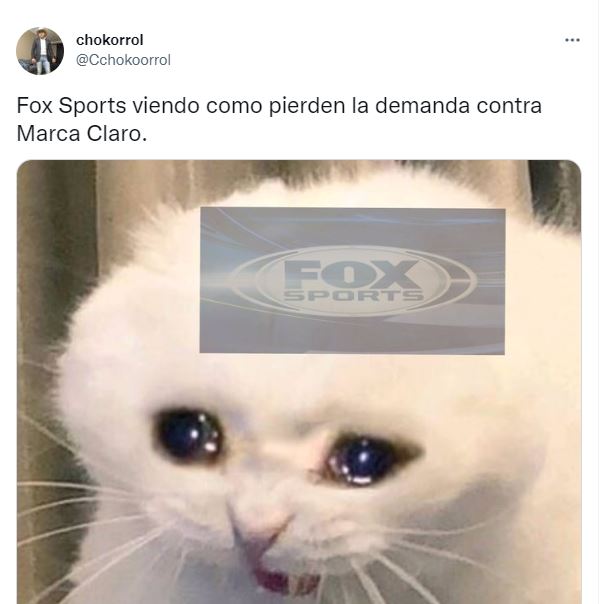 The best memes left by the fight between Fox Sports and Claro Video for the in-game broadcast of America (Photo: Twitter/@)