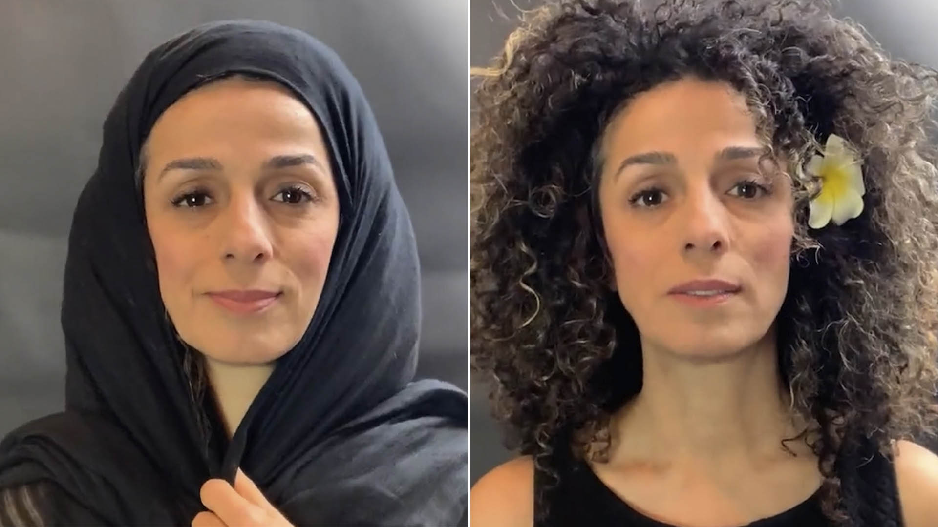 Alinejad recibió un premio de derechos humanos en Ginebra en 2015 por crear una página de Facebook en la que invitaba a las mujeres de Irán, donde el hiyab es obligatorio, a publicar fotos de sí mismas sin el pañuelo (Reuters)