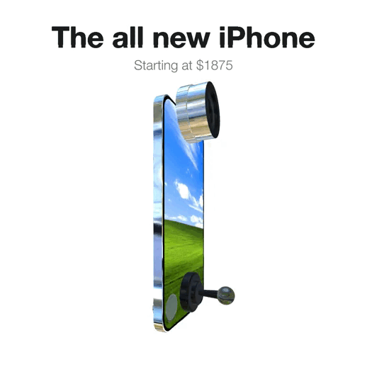 El juego en línea te permite crear el nuevo iPhone con recursos raros.  (Neal. divertido)