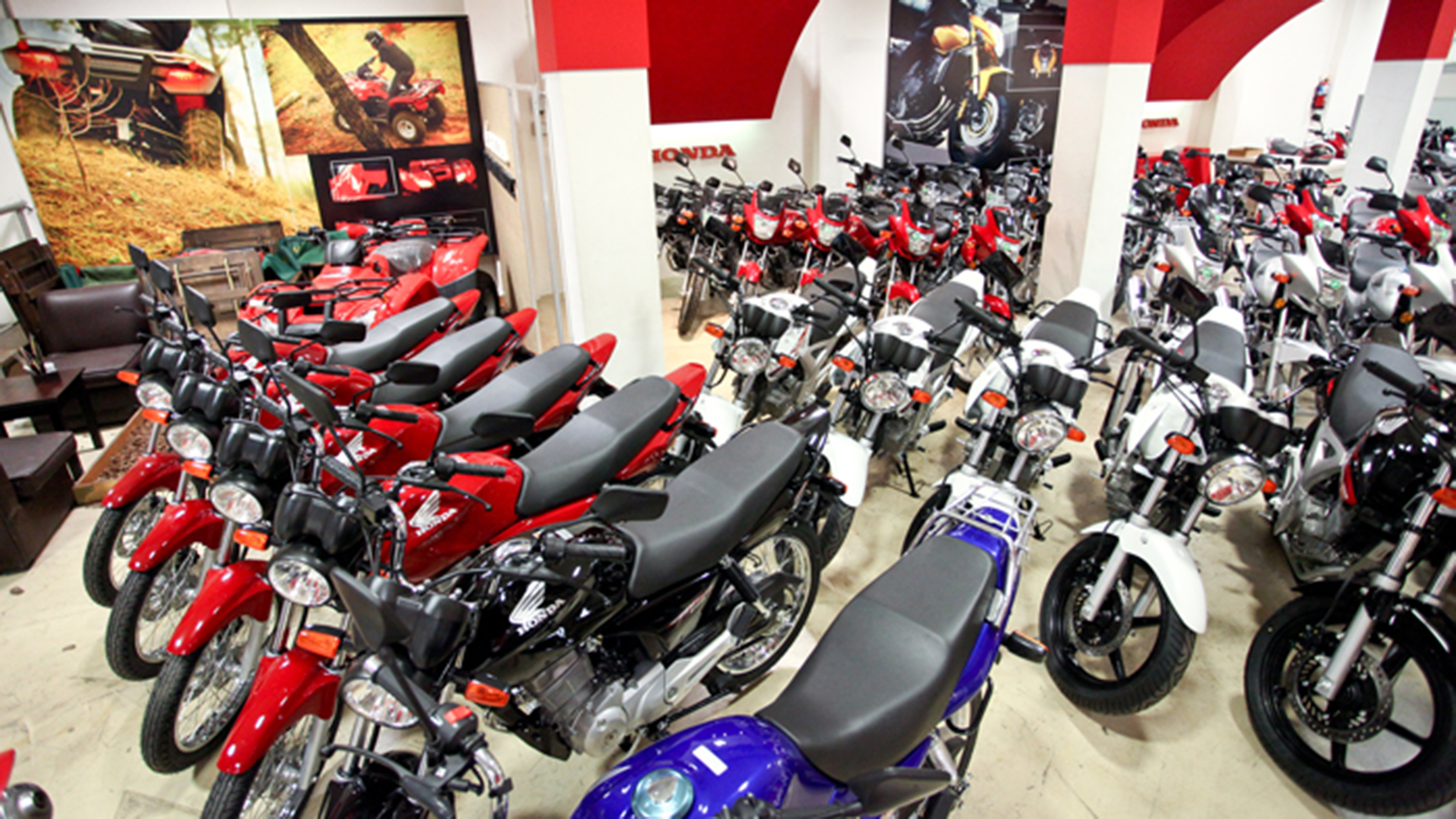 En el primer cuatrimestre la venta de motos creció 45%.
 (Honda)