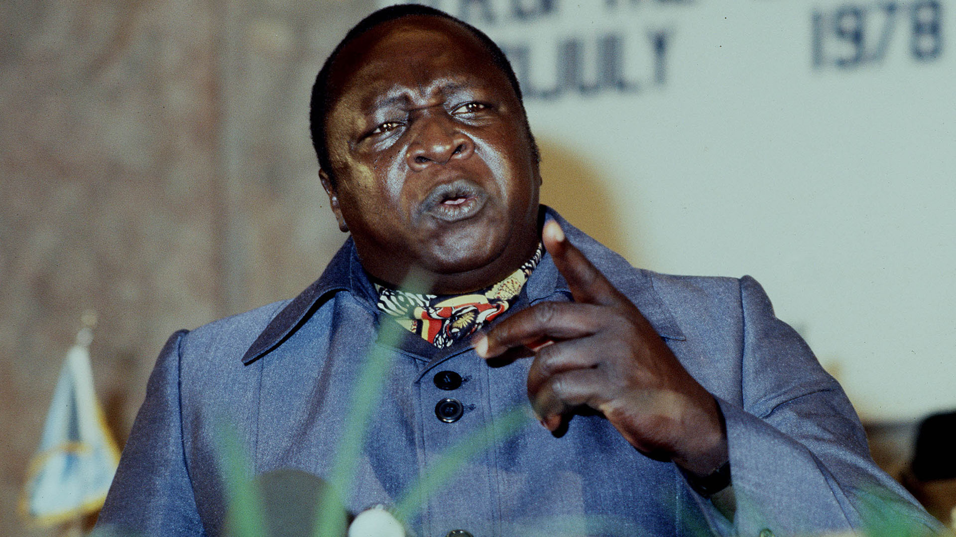 Idi Amin, el dictador que gobernó en Uganda entre 1971 y 1979