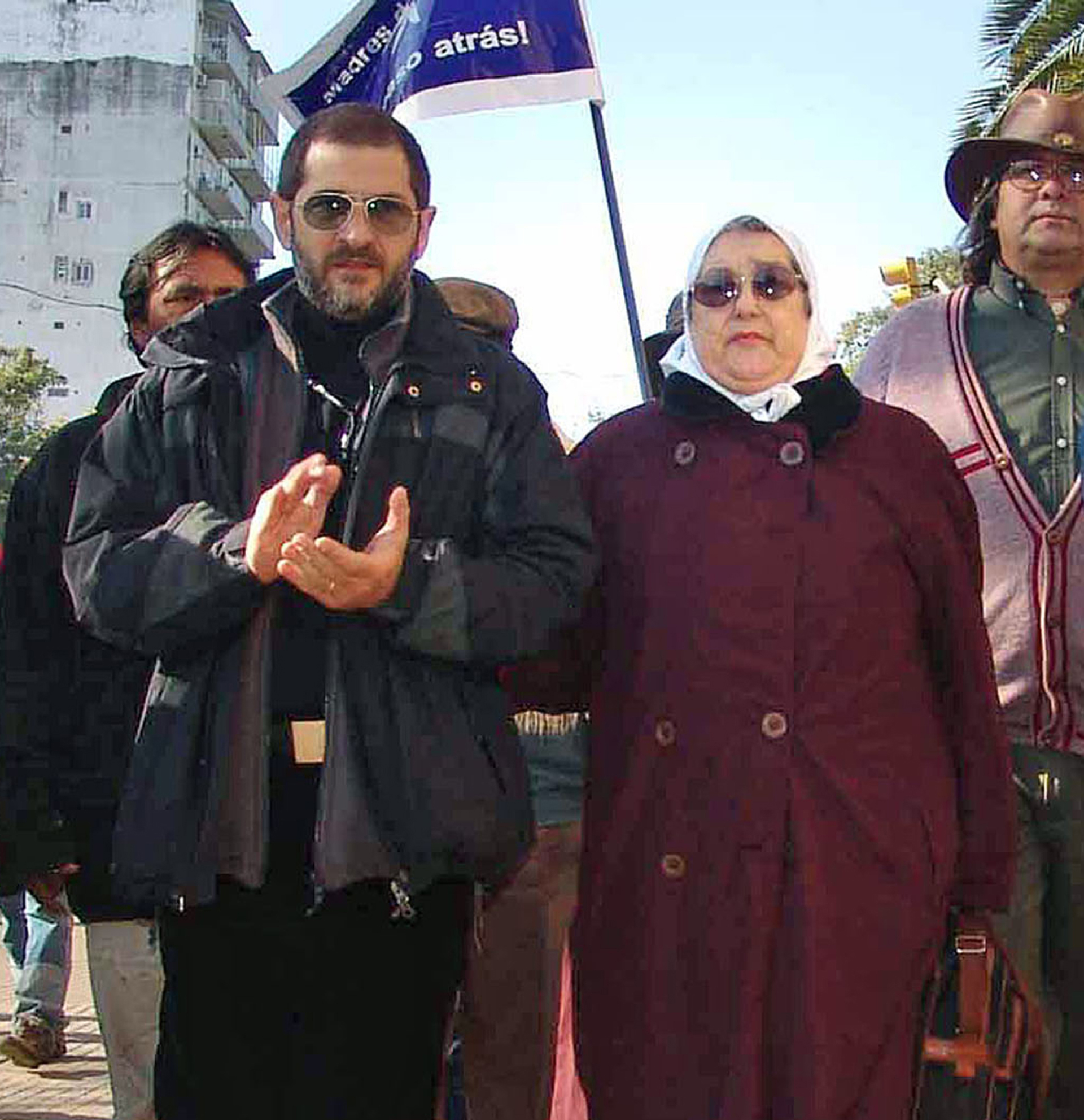 Sergio Schoklender fue su impensado socio en la Fundación Madres de Plaza de Mayo y en el escándalo de Sueños compartidos (Foto NA)
                  