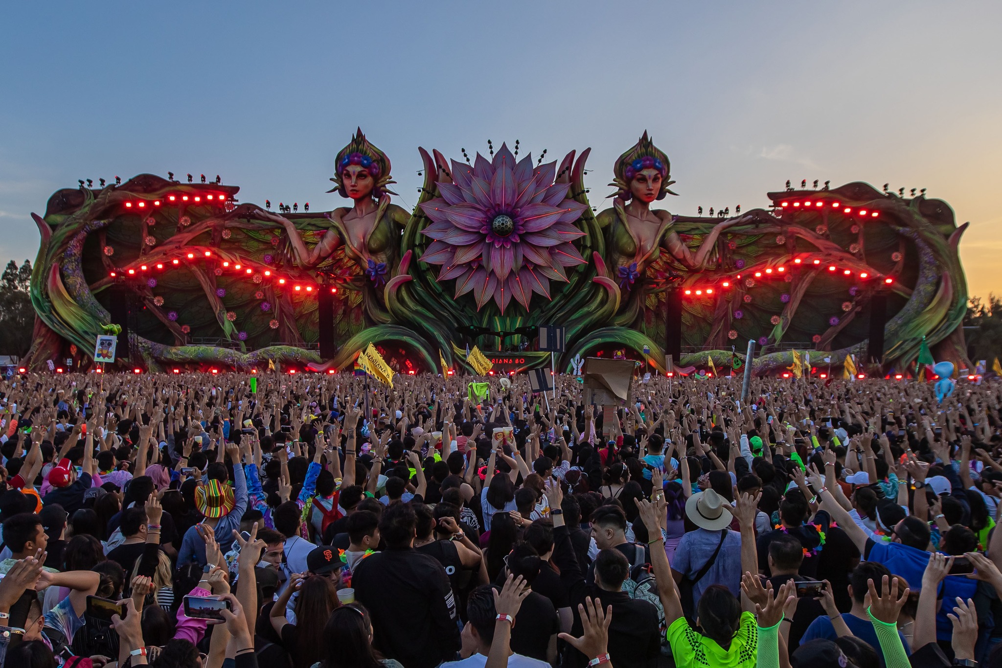 EDC 2023, on its first day around one hundred thousand people attended (José Jorge Carreón/Ocesa)