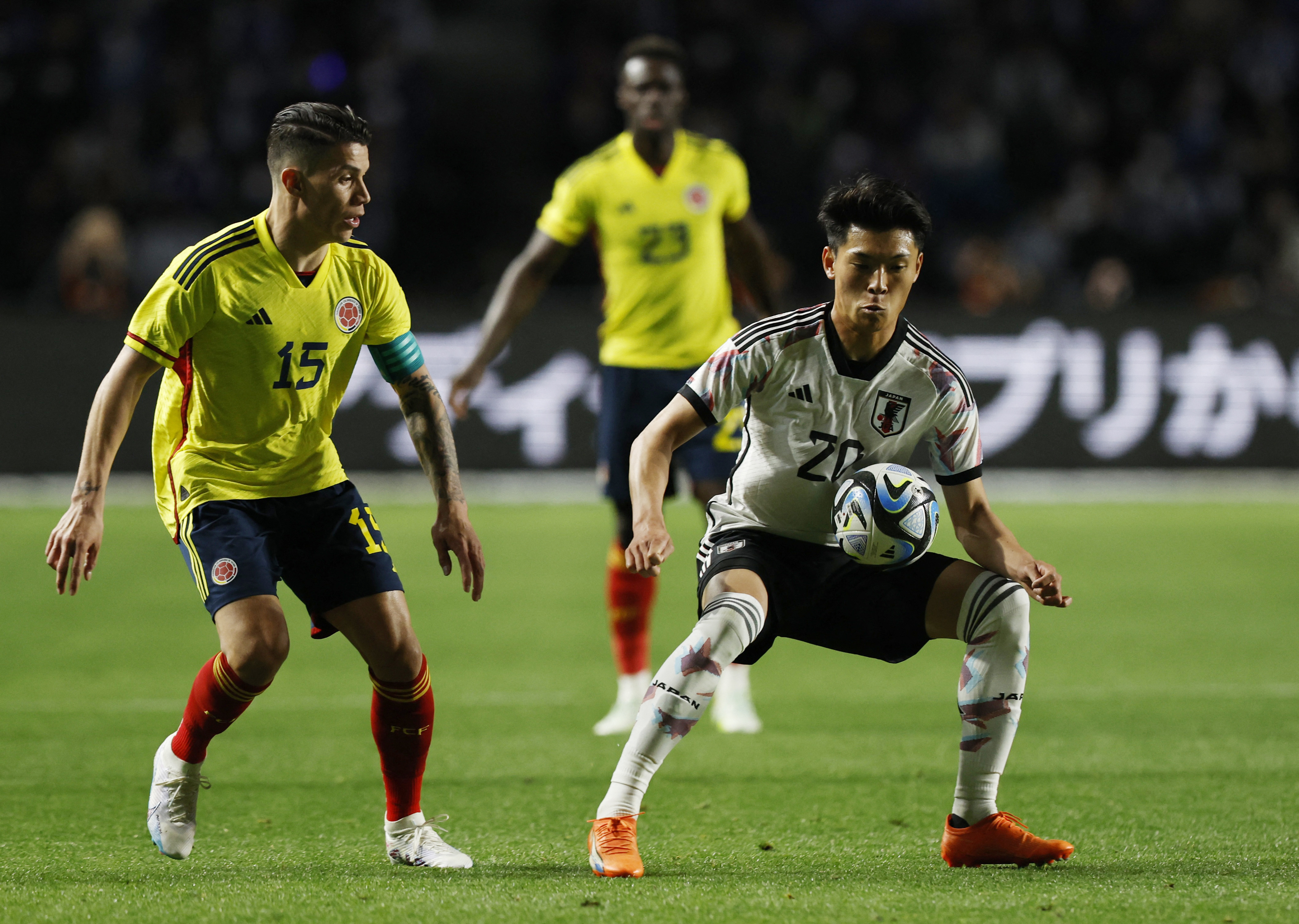 Japón vs. Colombia EN VIVO: la Tricolor presiona alto y juega con intensidad