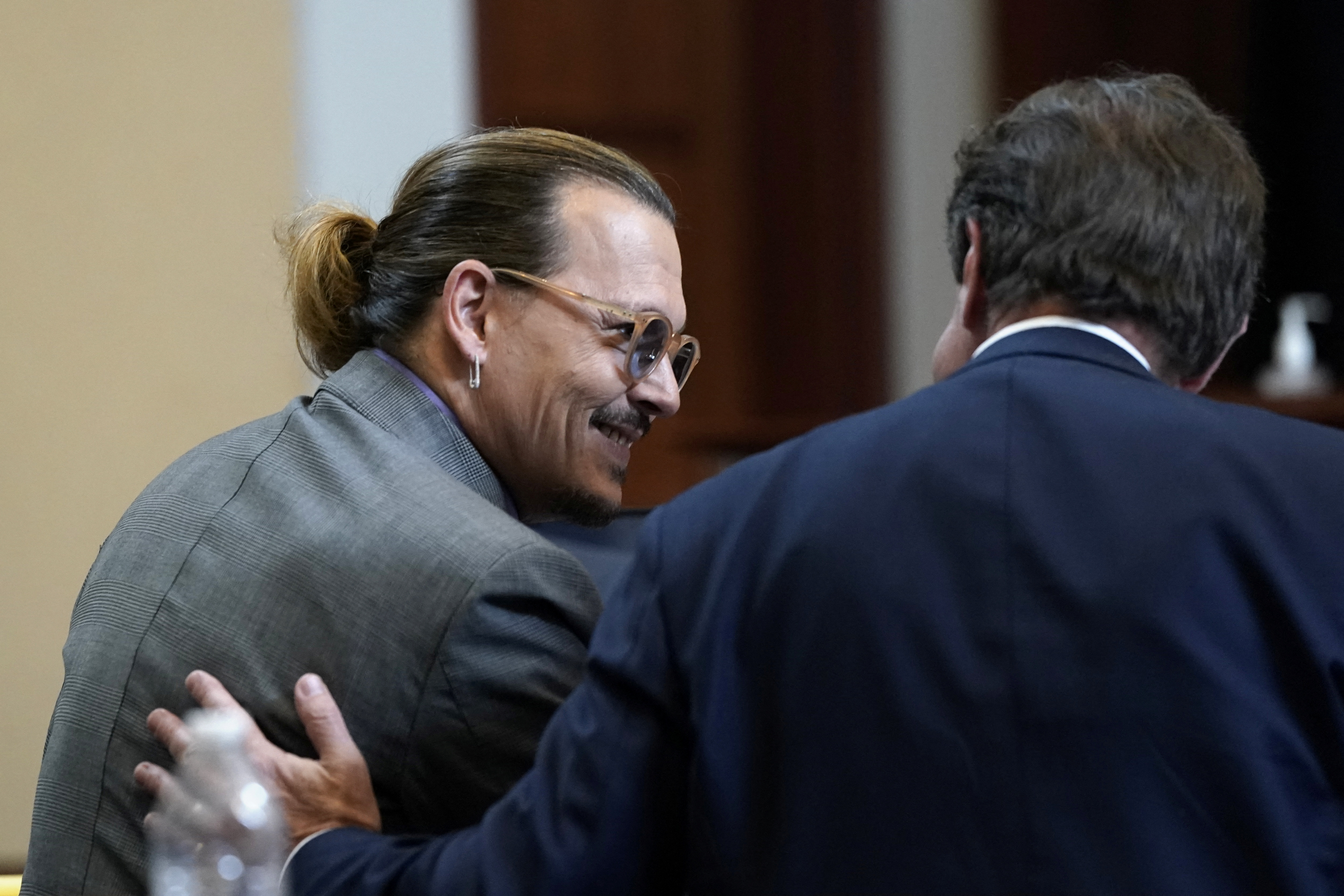 Johnny no ha observado a Heard durante el juicio (Foto: REUTERS/Elizabeth Frantz/Pool)