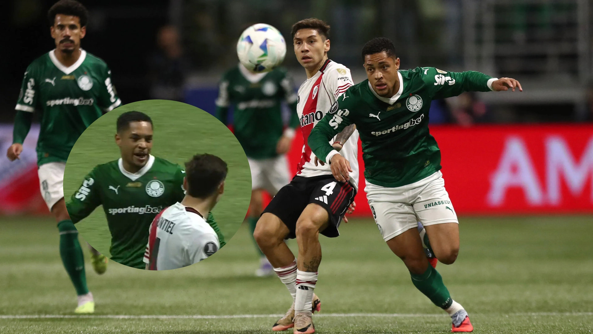 El enojo de los hinchas de River Plate con los jugadores en Brasil tras la eliminación de la Copa Libertadores ante Palmeiras
