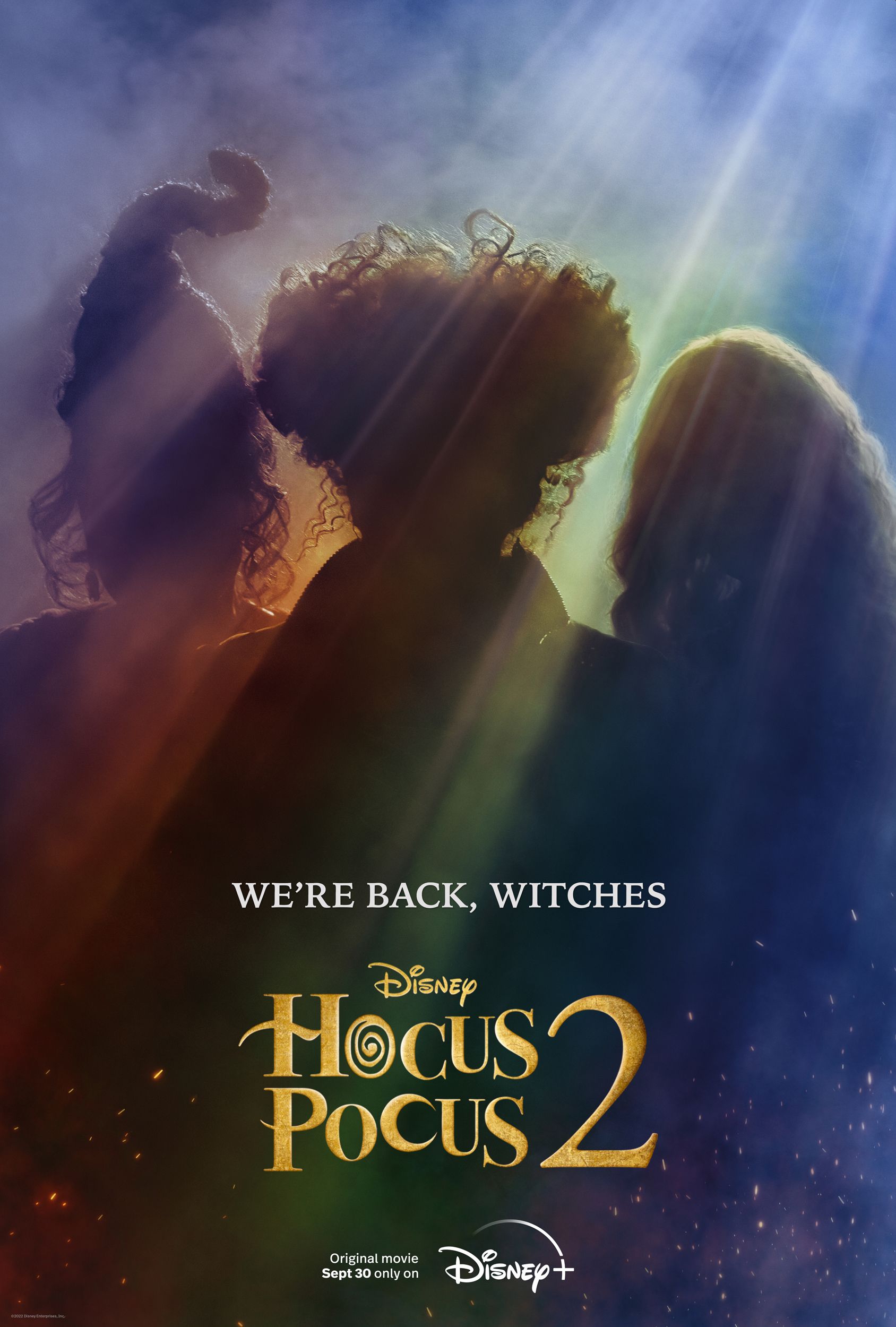 Póster oficial de "Hocus Pocus 2". (Disney Plus)