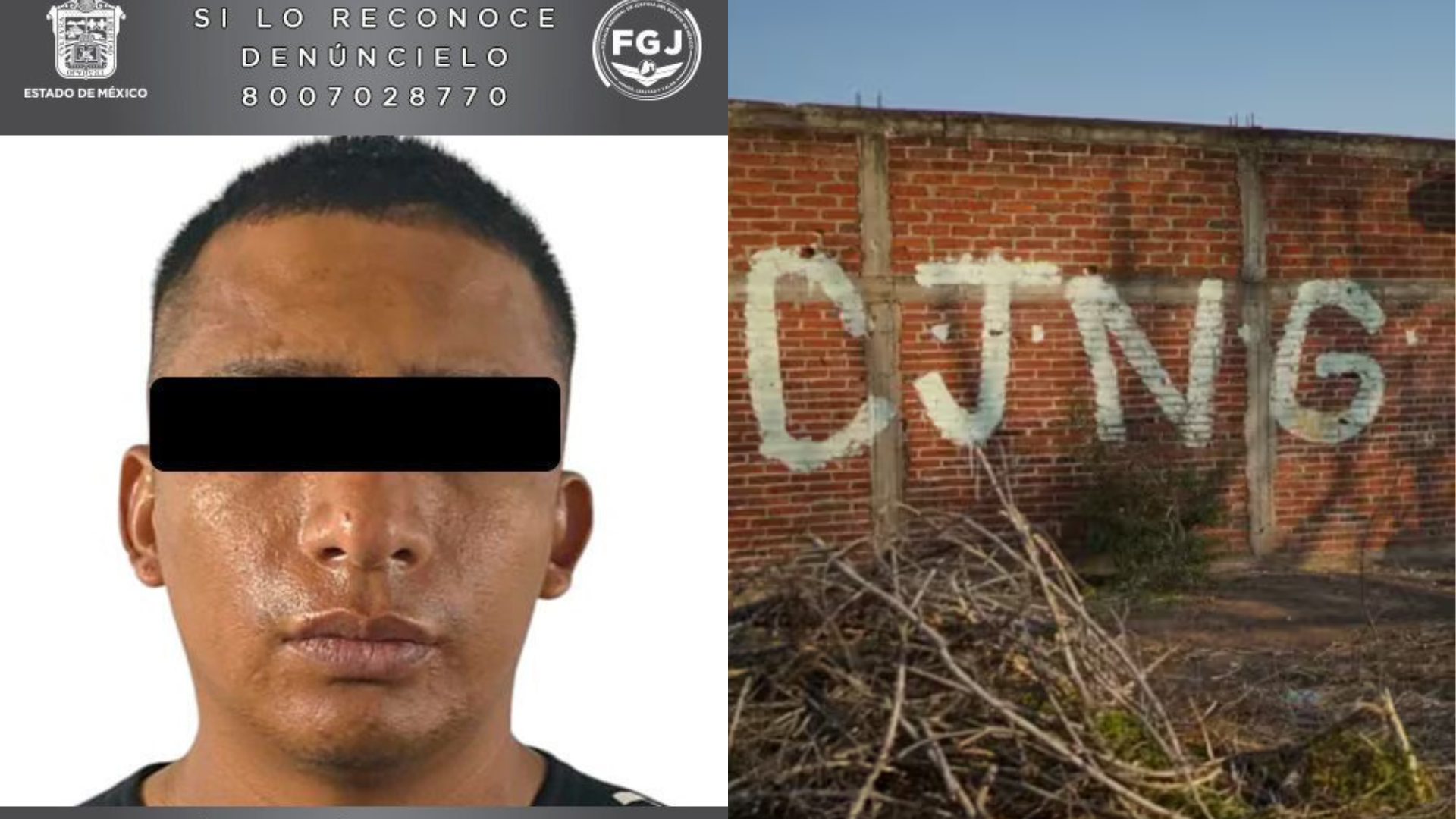 Vinculan a proceso a 'El Avatar', sicario del CJNG que colocaba narcomantas en el Edomex - Infobae