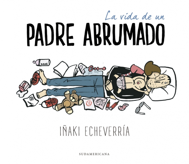 "La vida de un padre abrumado" de Iñaki Echeverria y ahora sus viñetas por Instagram muestra el lado B de la paternidad profundizada en cuarentena. 