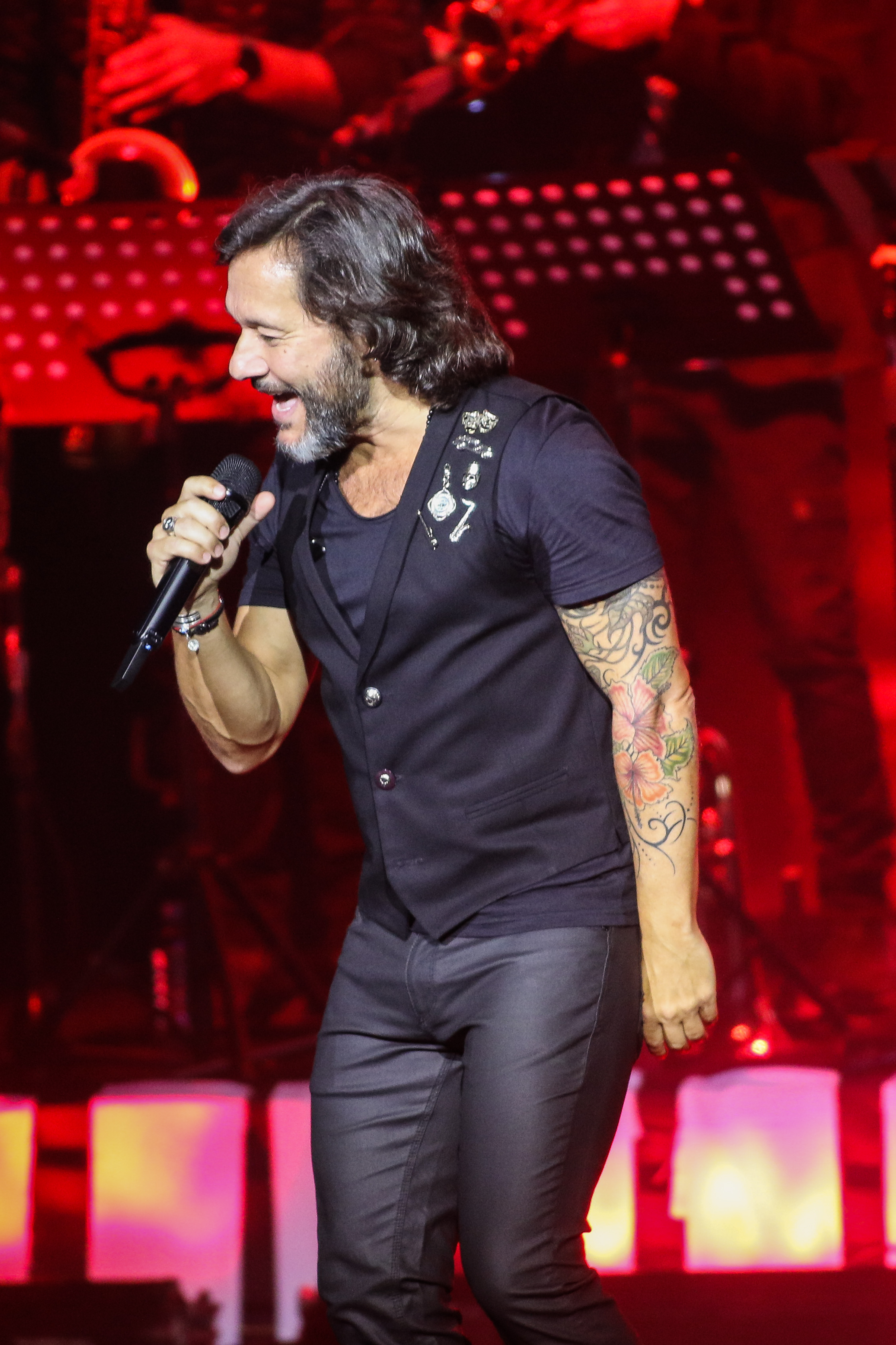 Diego Torres repasó su repertorio (Foto: Matias Souto)