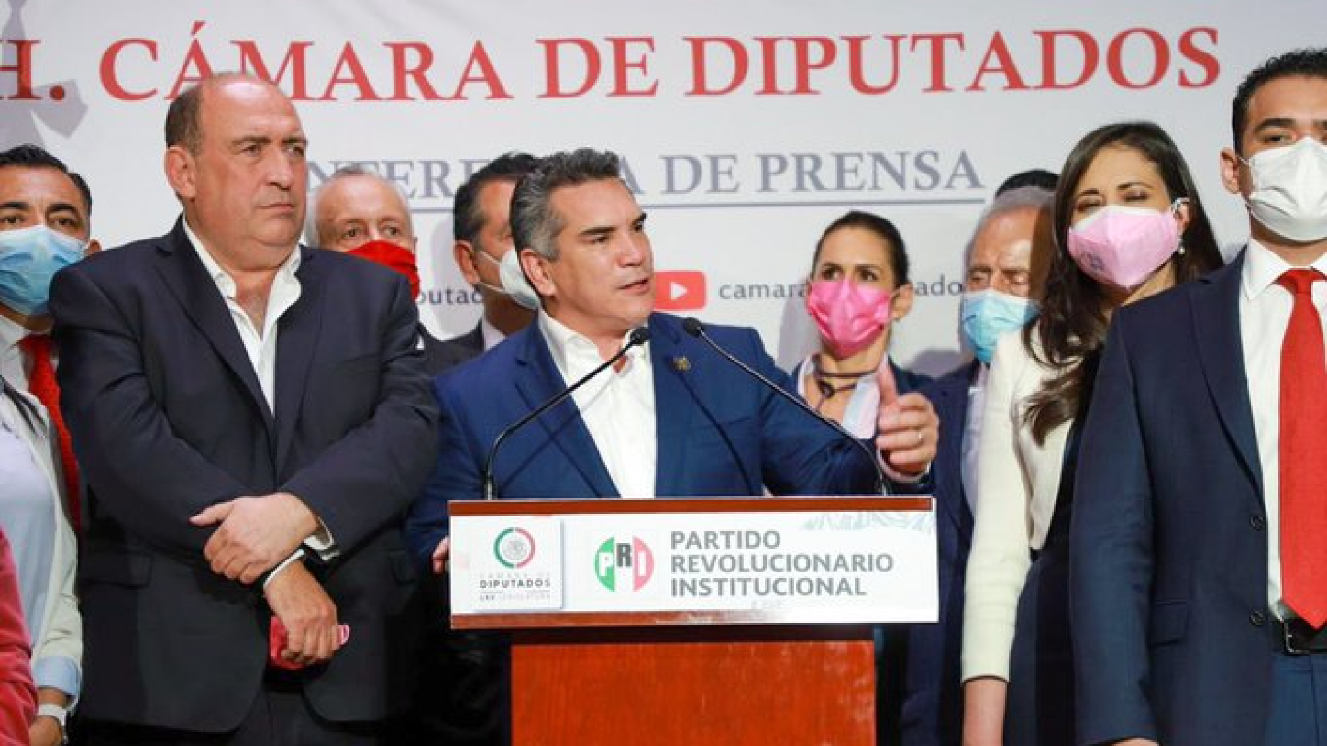 Alejandro Moreno, presidente nacional del PRI se ha defendido ante la difusión de los audios (Foto: Twitter / @alitomorenoc)