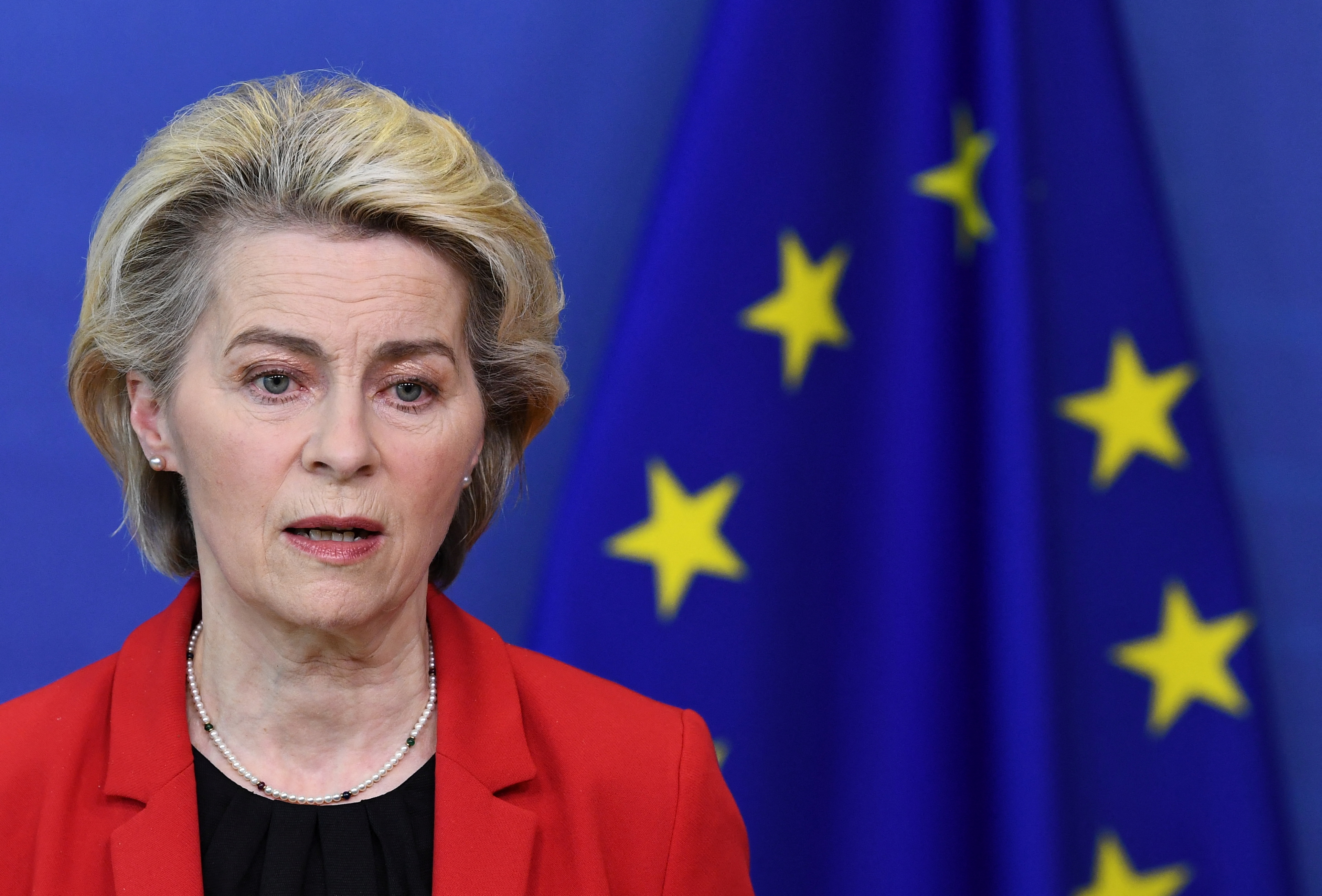 La presidenta de la Comisión Europea, Ursula von der Leyen (John Thys/ REUTERS)