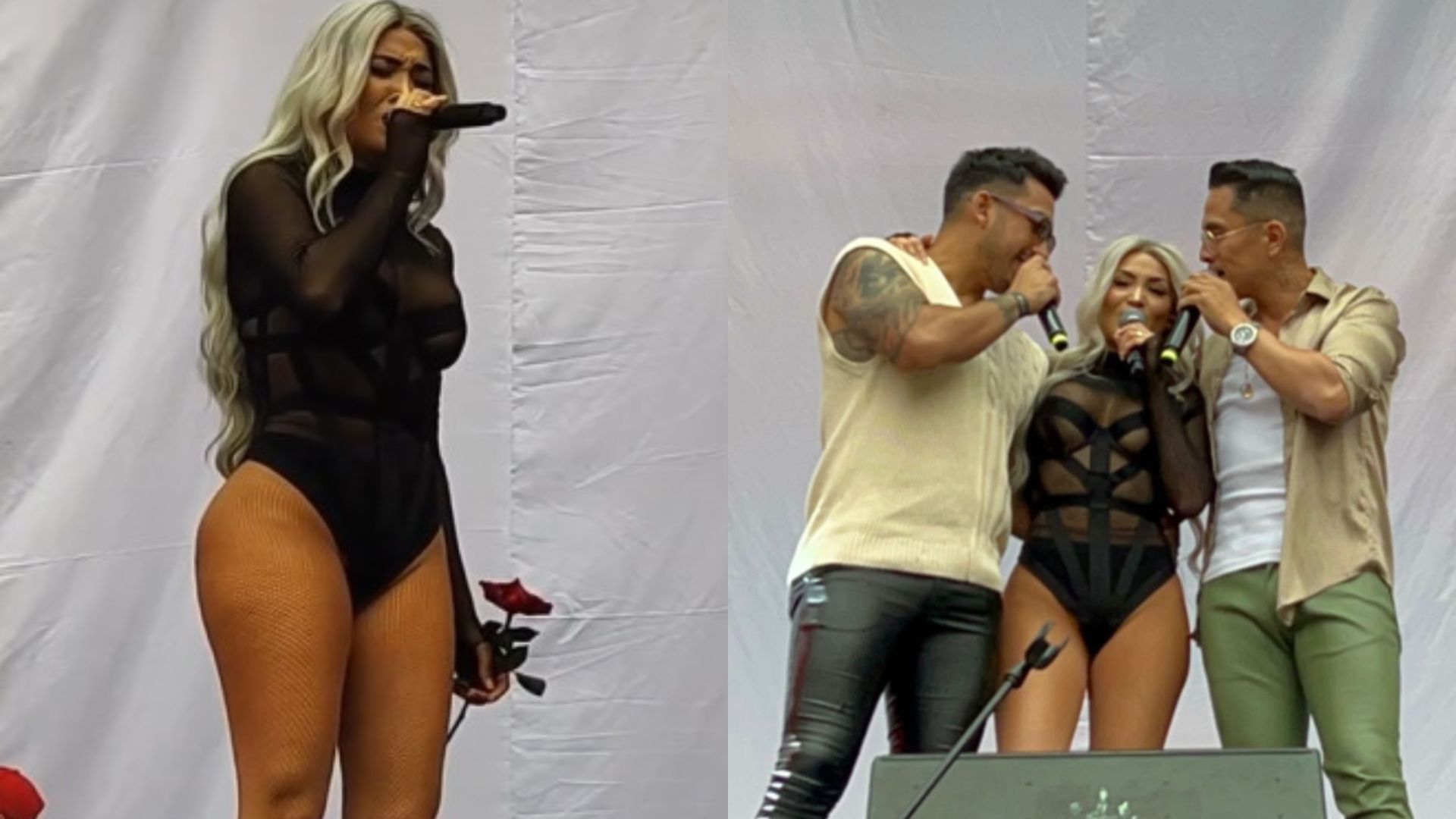 Michelle Soifer Abrió Así El Concierto De Mike Bahía Y Greeicy En El Estadio Nacional “es Un 5653