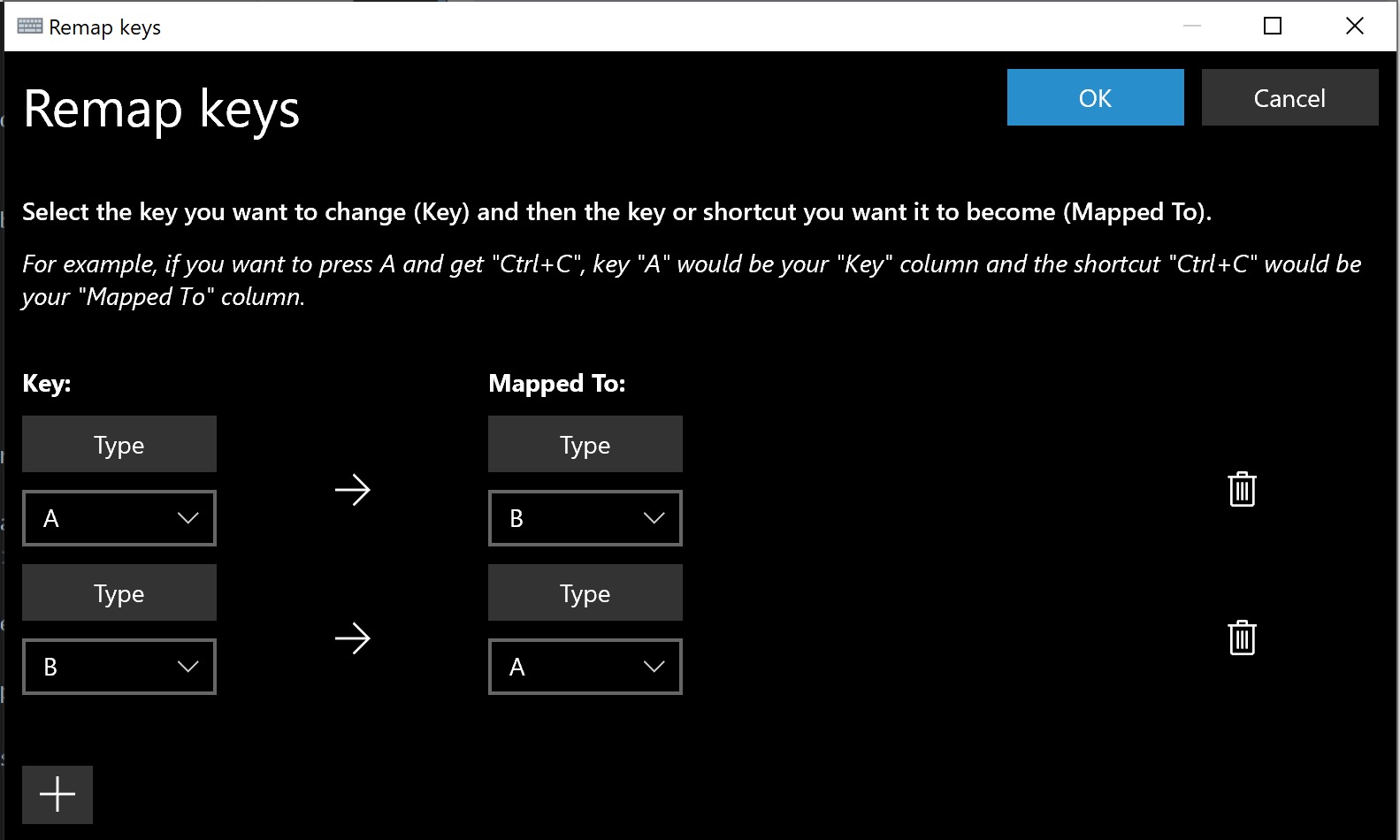 Personalizar el teclado con PowerToys. (Microsoft)
