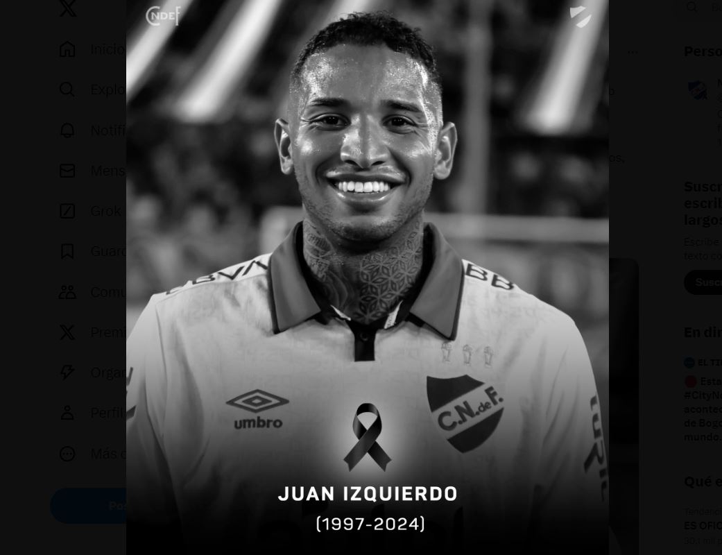 Dolor en el mundo del fútbol: murió el jugador uruguayo Juan Izquierdo