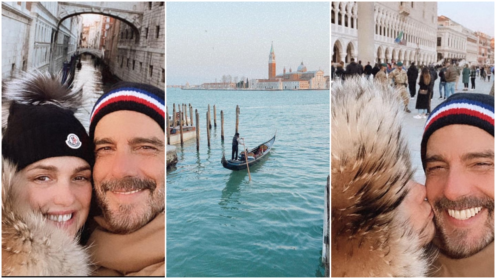 Increíbles vistas, paseos y mucho amor: las vacaciones de Araceli González y Fabián Mazzei en Venecia