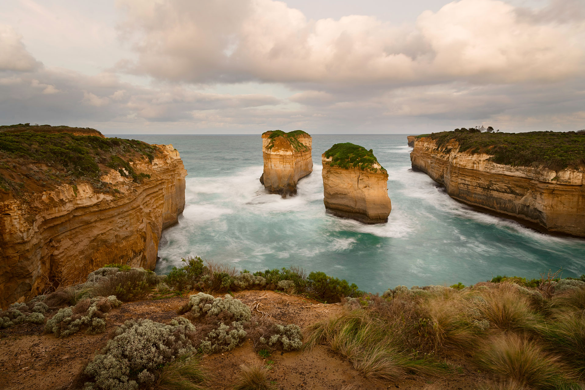 En el sureste de Australia, el fenómeno de la Niña "estrecha" las playas, según los científicos (Getty)