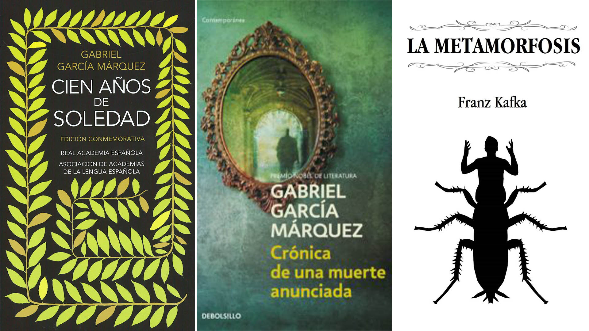 Gabriel García Márquez y Franz Kafka, autores de algunos de los arranques más potentes de la literatura.