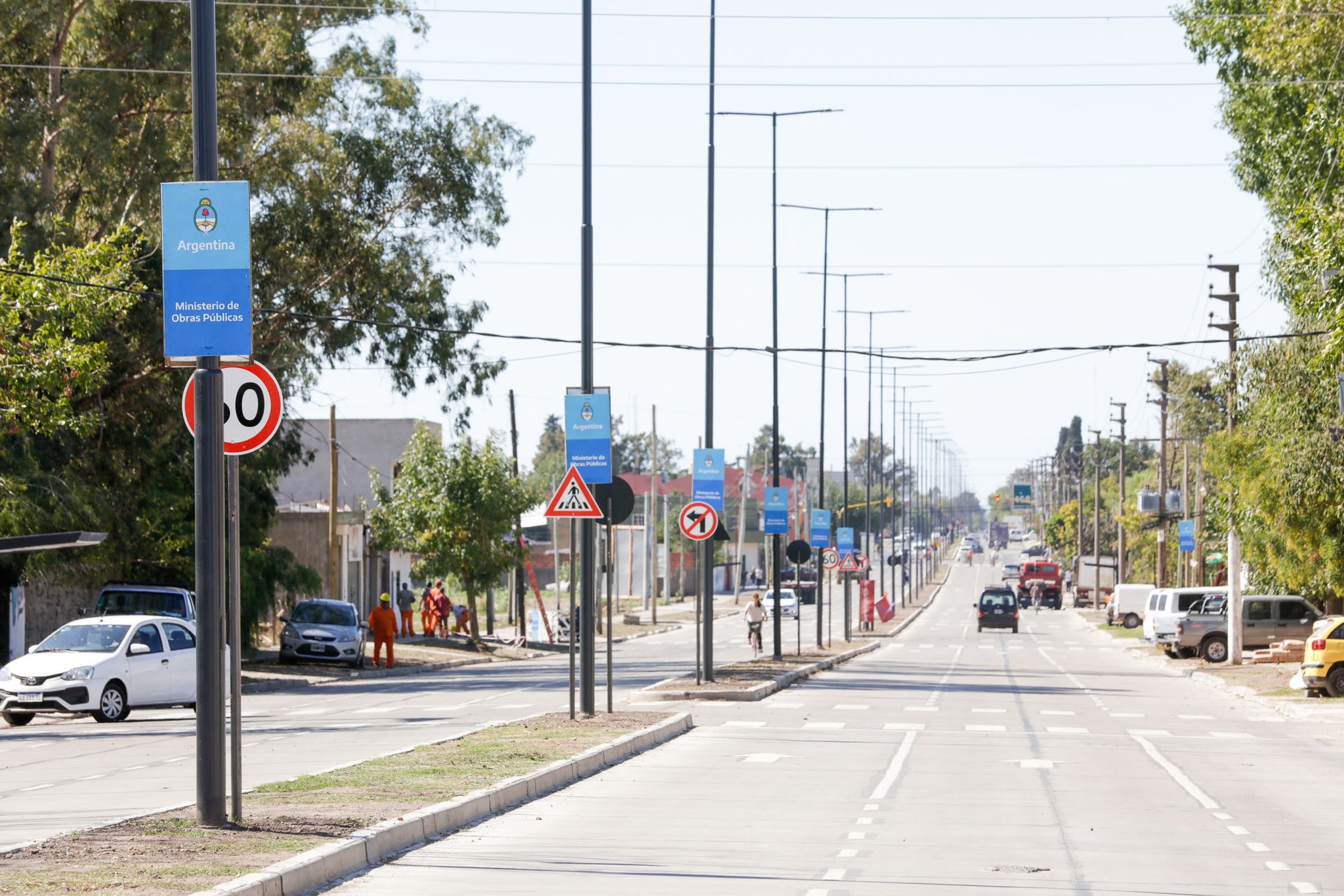La nueva avenida 32 en la ciudad de La Plata 