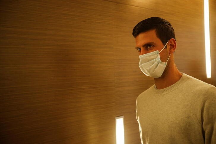 Novak Djokovic. REUTERS/Stevo Vasiljevic