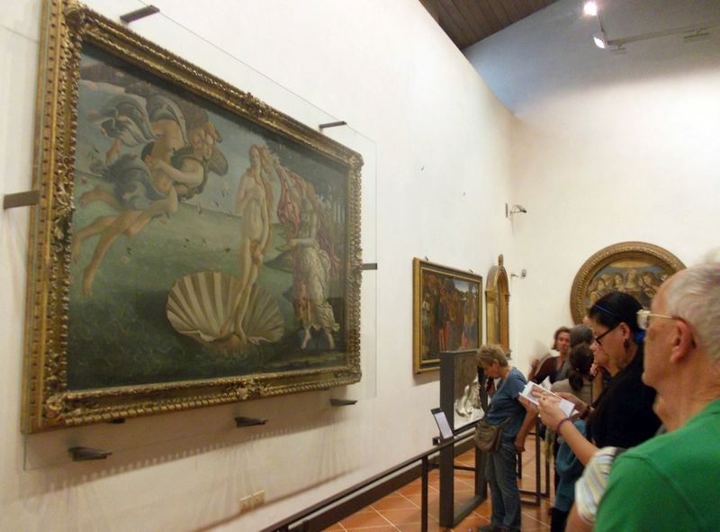 "the birth of venus" by Sandro Botticelli (REUTERS)