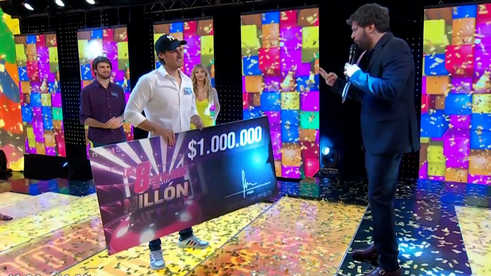 Ganó el millón en Los 8 escalones y se fue sin saber quién lo anotó
