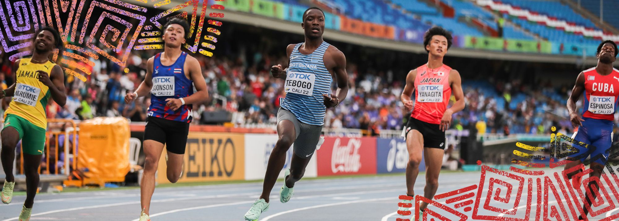 New World Record as Tebogo runs 9.91 at World Athletics U20 Championships in Cali, Colombia