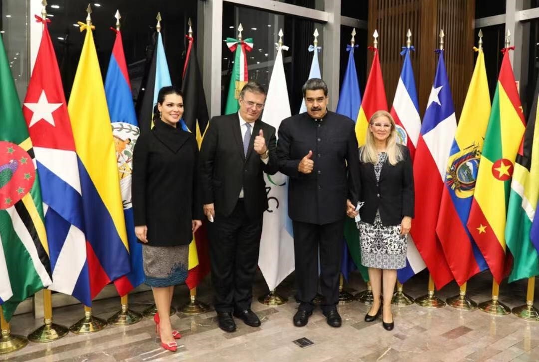 Nicolás Maduro afirmó que México los "ha recibido como hijos" en la Cumbre de la Comunidad de Estados Latinoamericanos y Caribeños (CELAC)  (Foto: Twitter/@Nicolasmaduro)
