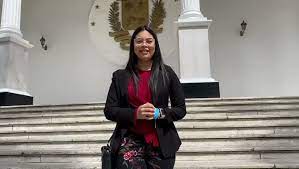 La diputada del chavismo, Taina González