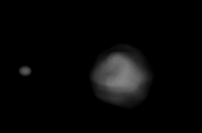 La nave impactará contra Dimorphos, un pequeño asteroide de 160 metros de diámetro que gira en torno a uno más grande llamado Didymos y que forman lo que se conoce como un sistema de asteroide doble