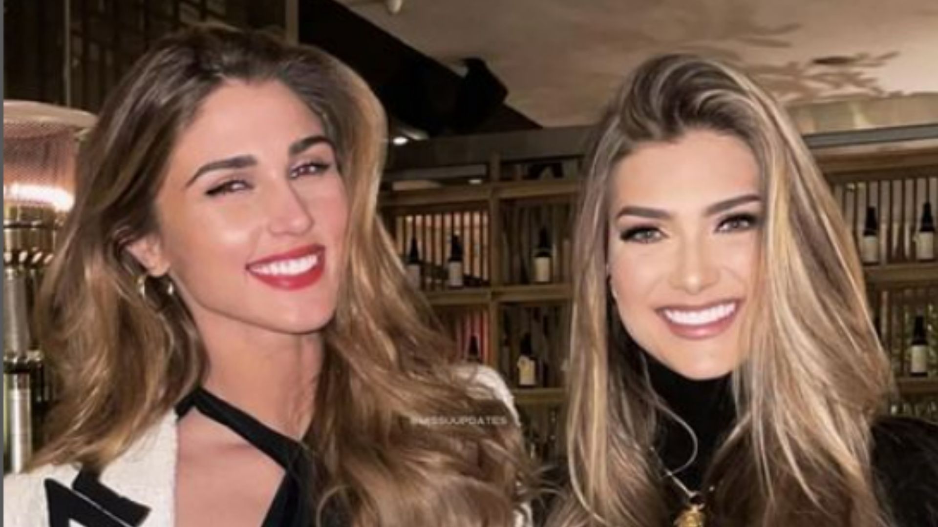 Las reinas de belleza Alessia Rovegno y María Fernanda Aristizabal se conocieron este 6 de julio. (Foto: Instagram)