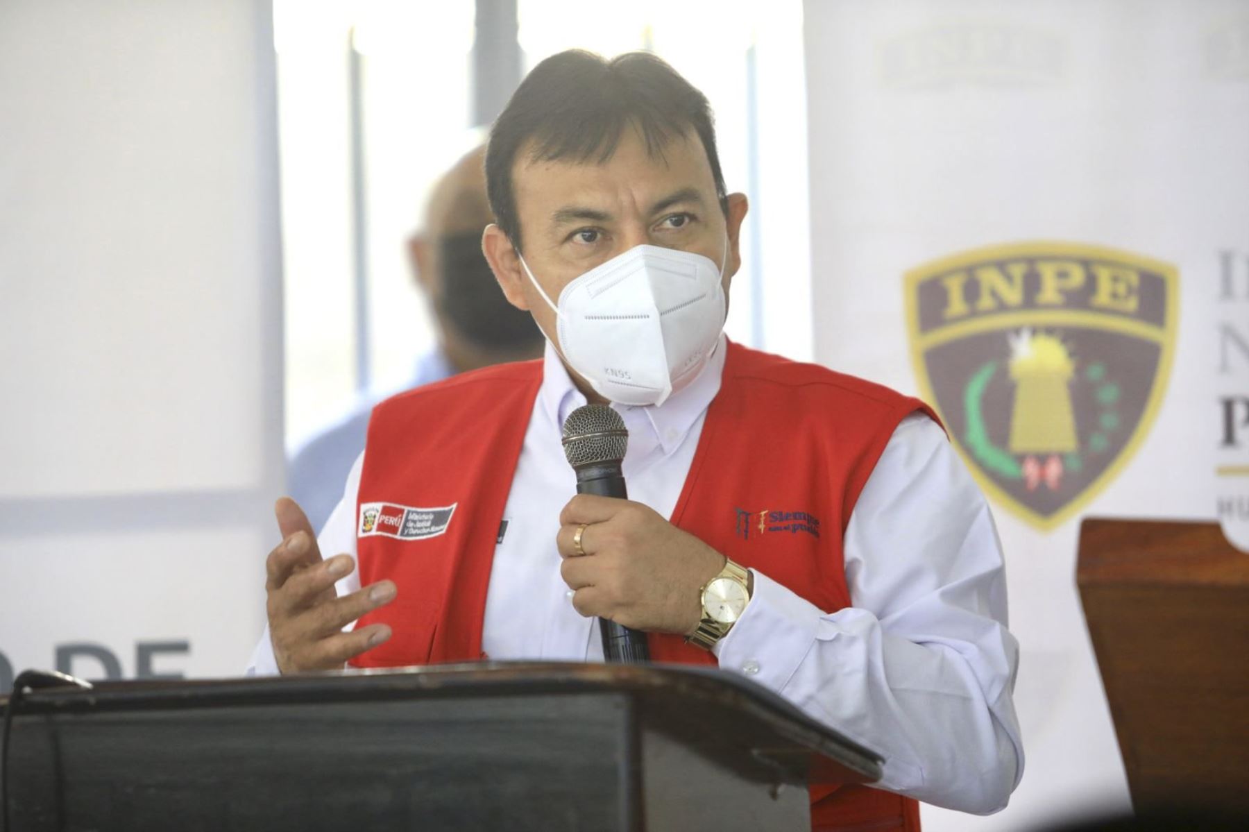 Félix Chero, ministro de Justicia y Derechos Humanos. | Foto: Andina.