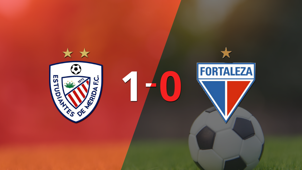Fortaleza no pudo en su visita a Estudiantes Mérida y cayó 1-0