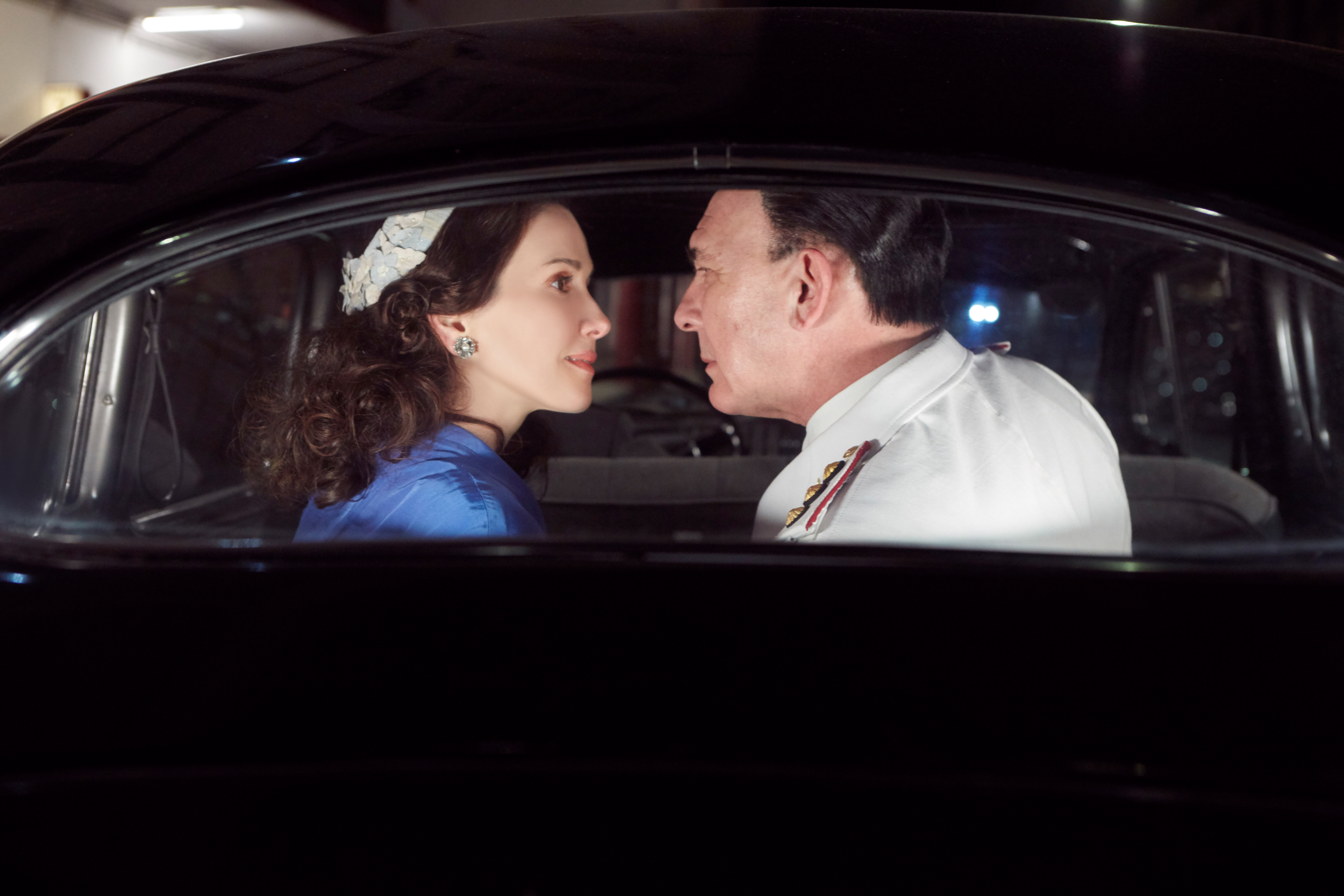 Natalia Oreiro y Darío Grandinetti como Eva Perón y Juan Domingo Perón, respectivamente. (Star Plus)