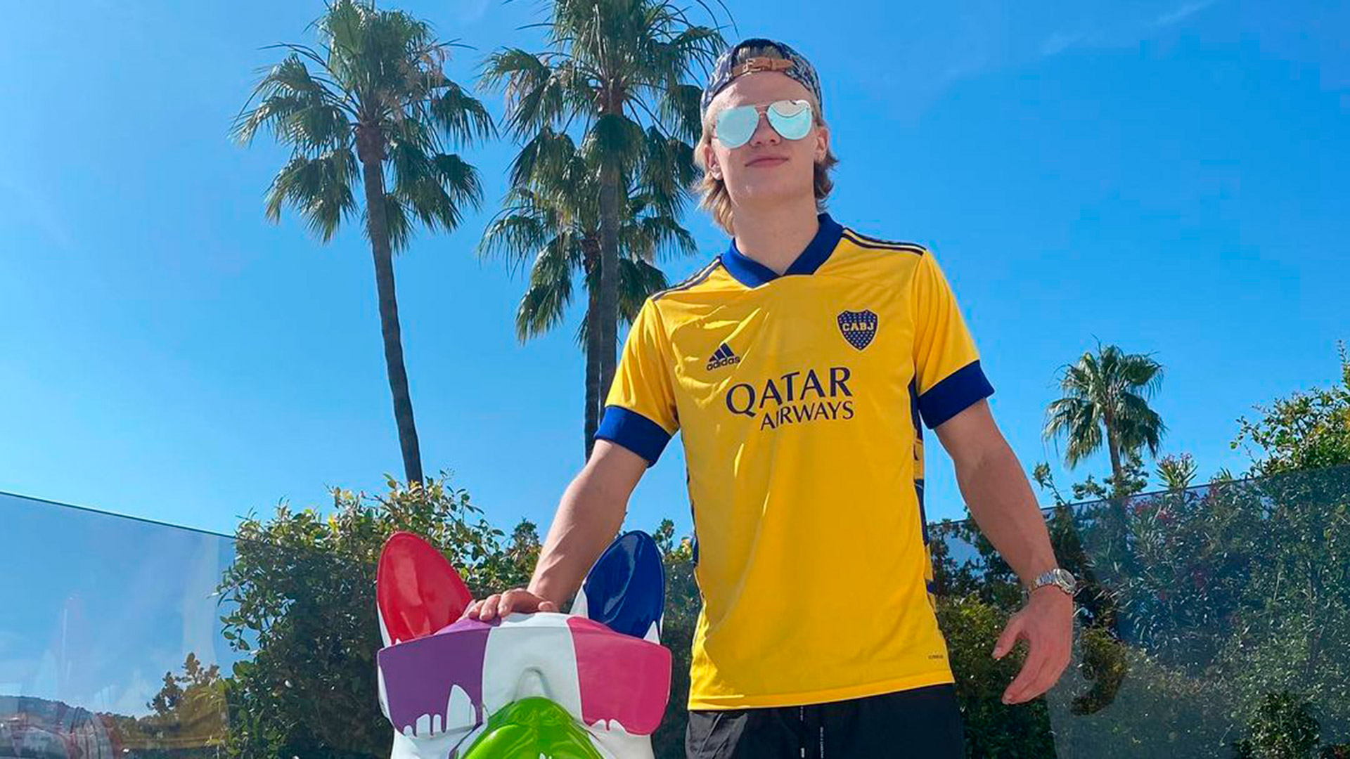 El nuevo guiño de Erling Haaland que enloqueció a los hinchas de Boca Juniors