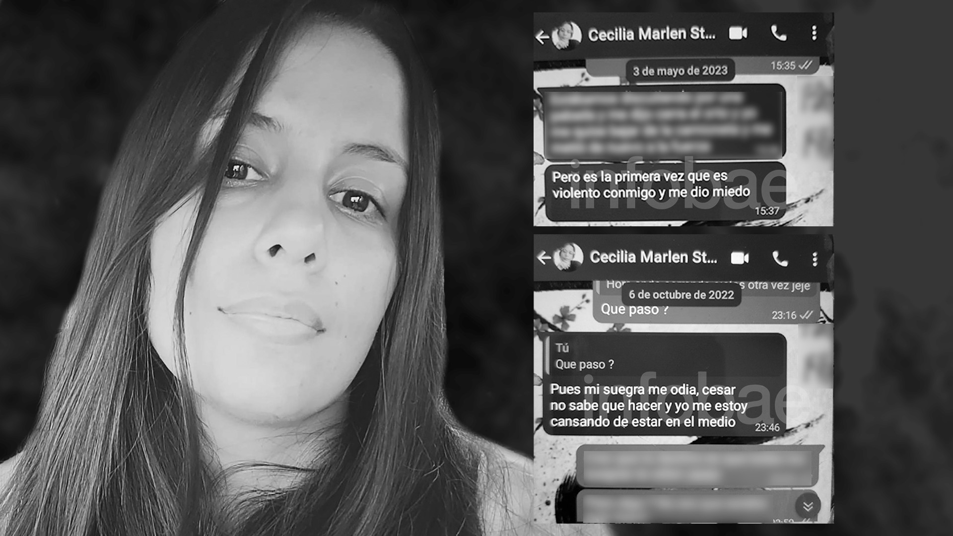 Los Chats Que Entregó Un Testigo De Identidad Reservada Y Que Revelan El Miedo De Cecilia