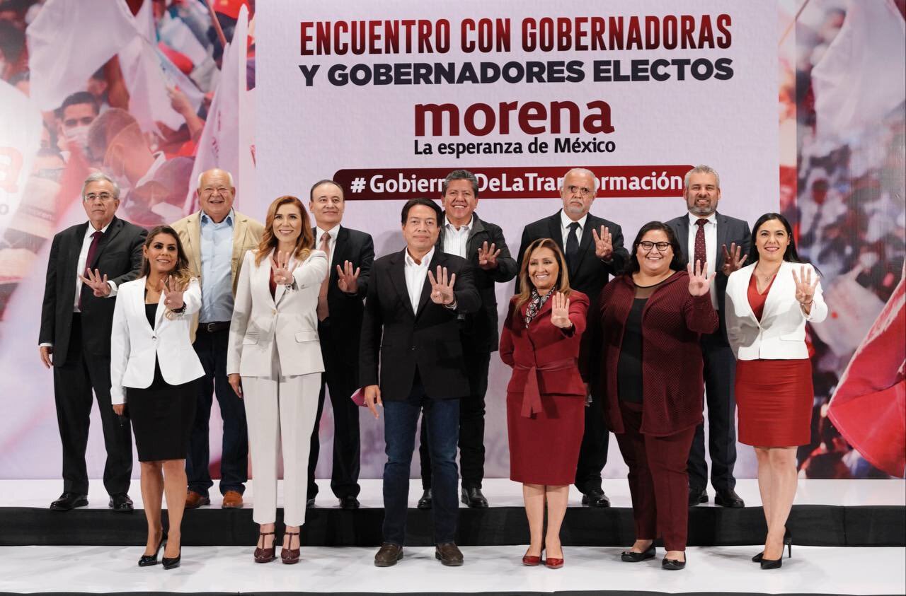 Gobernadores electos de Morena se reunieron y acordaron impulsar agenda de  AMLO - Infobae