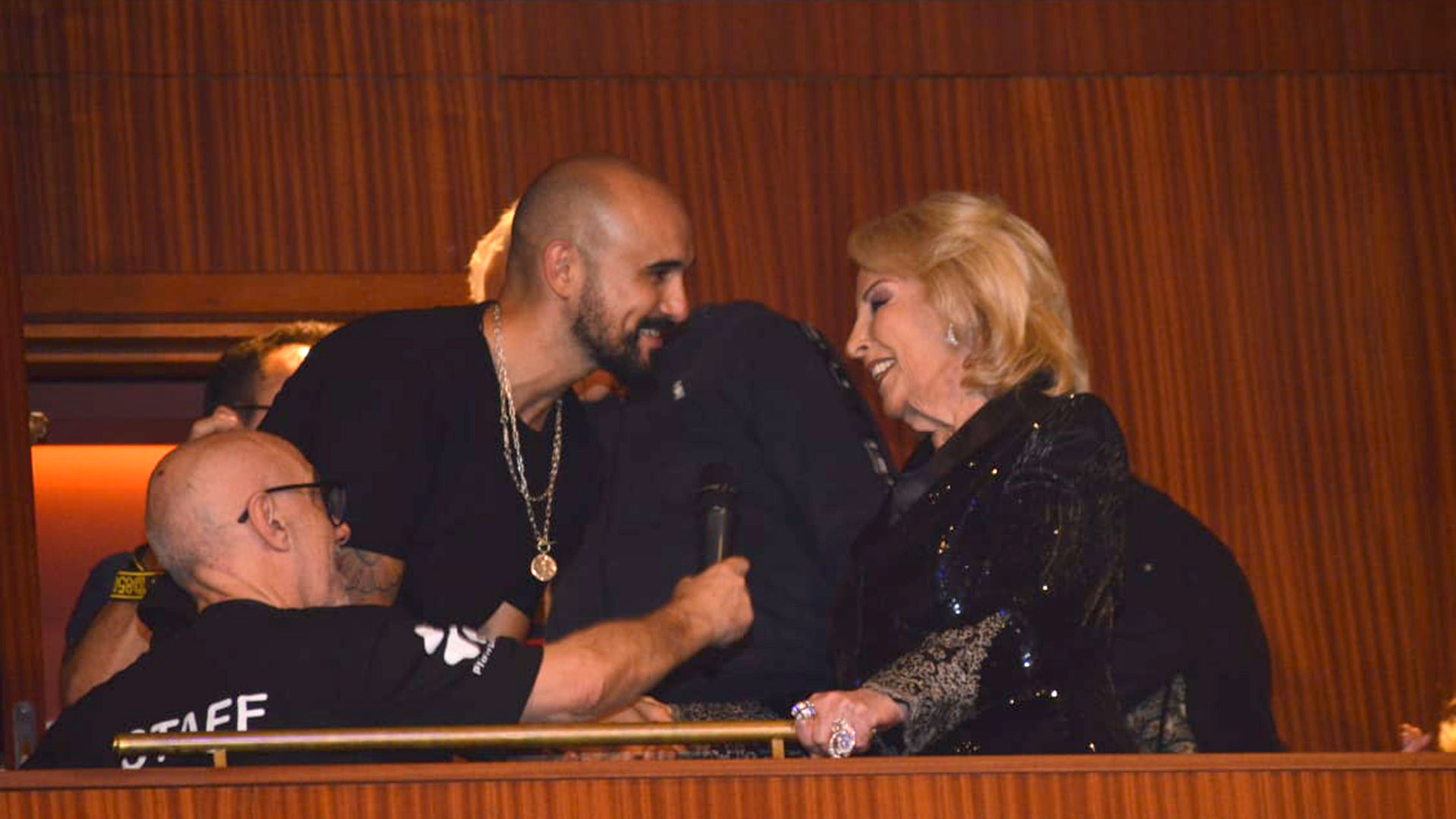 Mirtha Legrand con Abel Pintos (Eduardo Aguada)