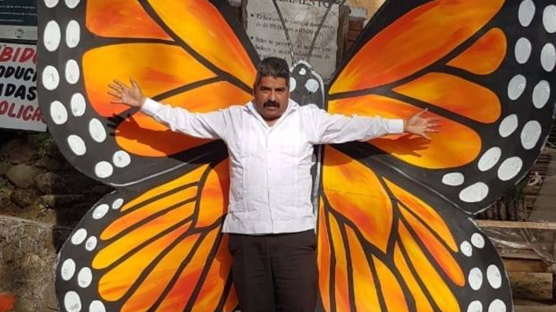 Homero Gómez González, defensor del santuario de la mariposa monarca en michoacán, fue encontrado muerto y no se ha castigado a los responsables (Foto: Archivo)