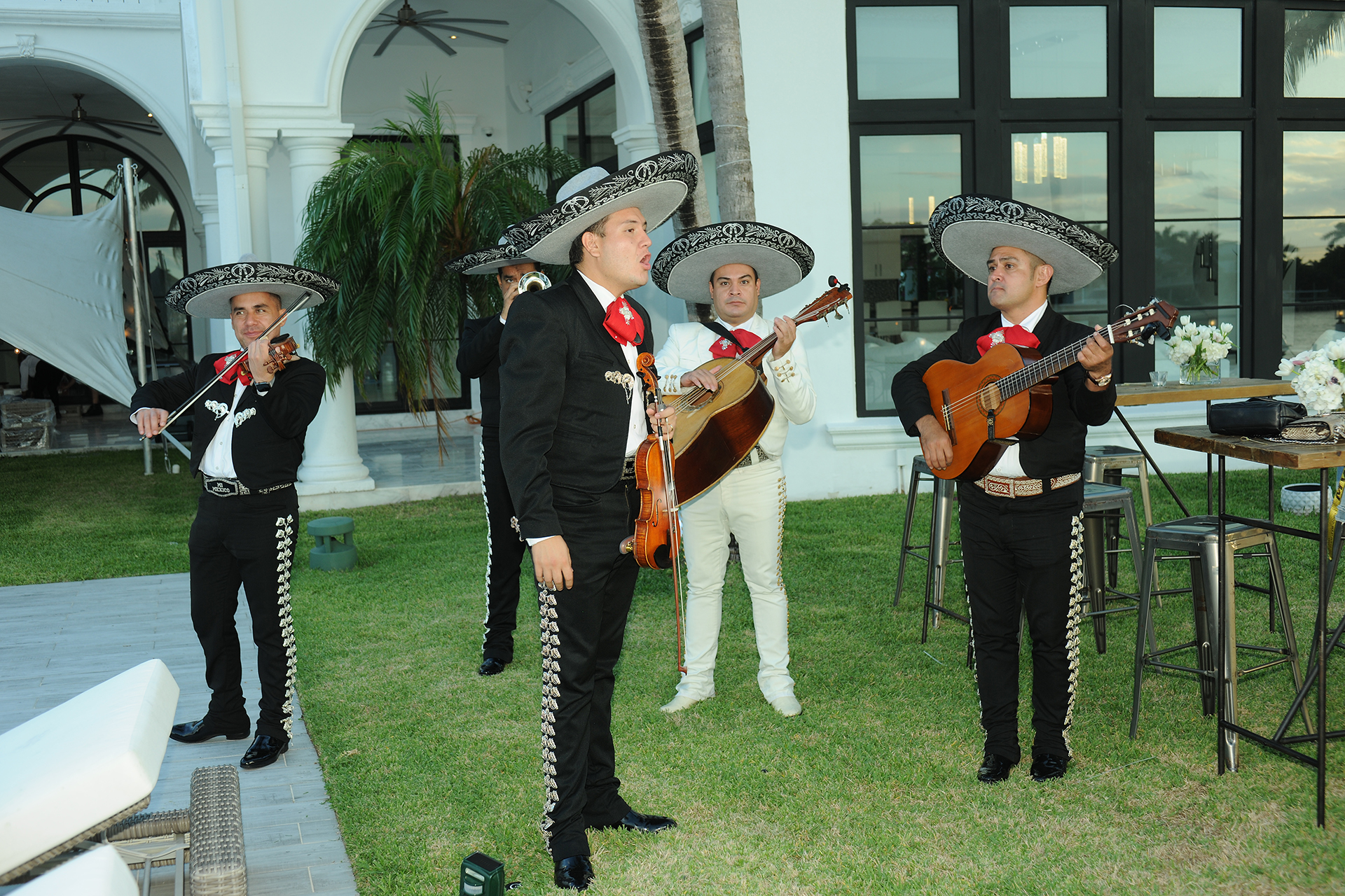La música mexicana se hizo presente en la fiesta