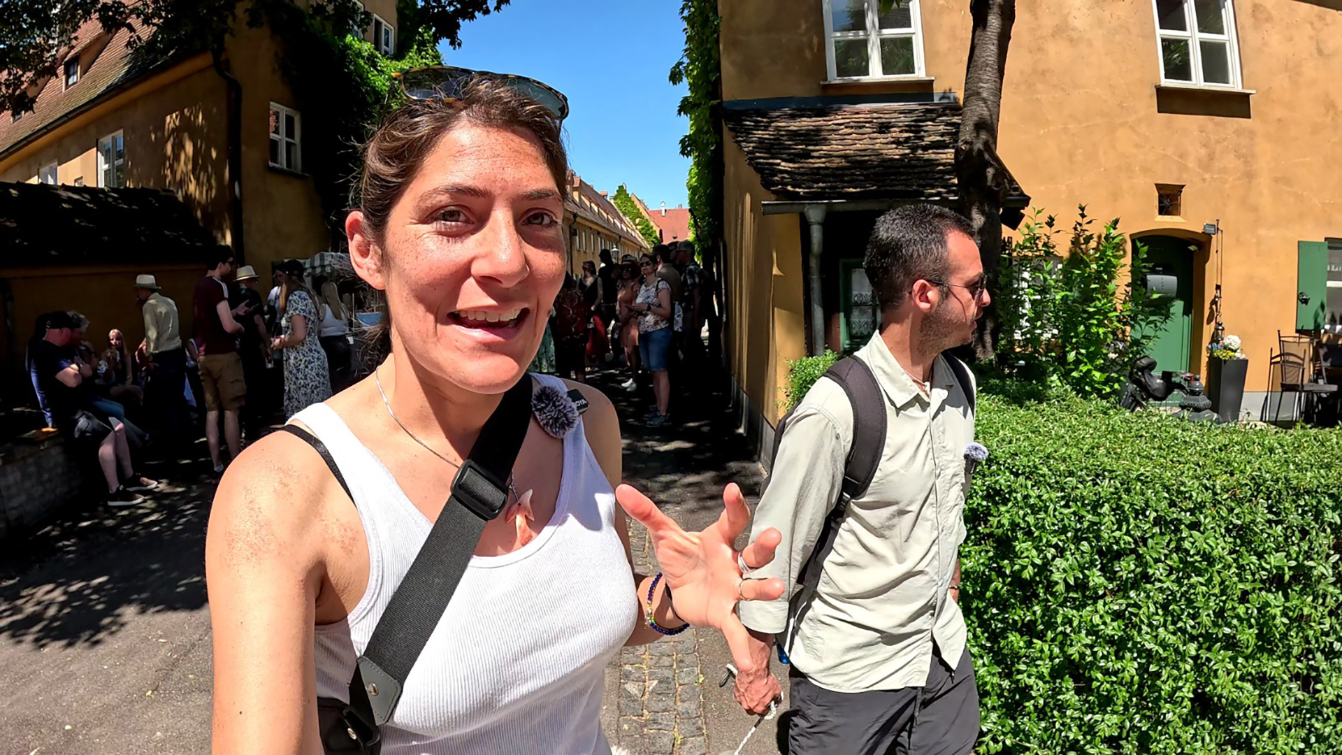 Una pareja de argentinos en la ciudad que tiene el alquiler m&aacute;s barato del mundo: 