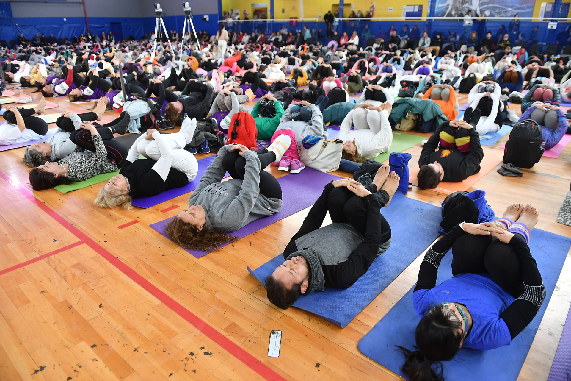 En Argentina, el yoga se volvió una práctica con cada vez más público