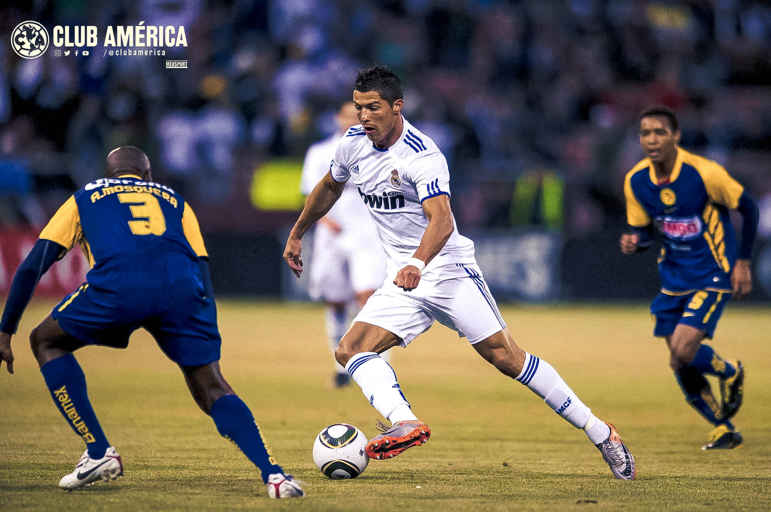 América ya se enfrentó al Real Madrid en un amistoso en 2010 (Foto: Twitter/ @ClubAmerica)