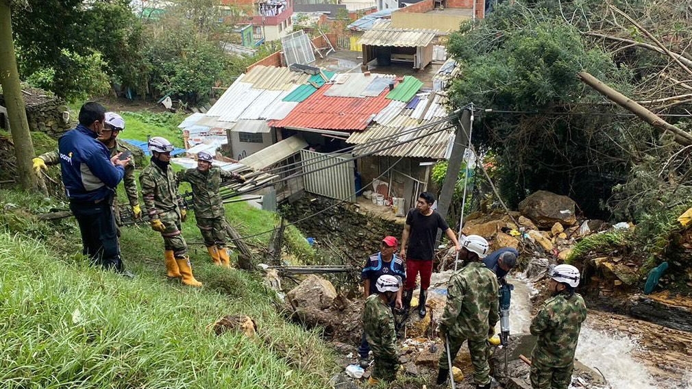Emergencia por lluvias en el país: Bogotá, Soacha, municipios de Cundinamarca y Quindío principales afectados